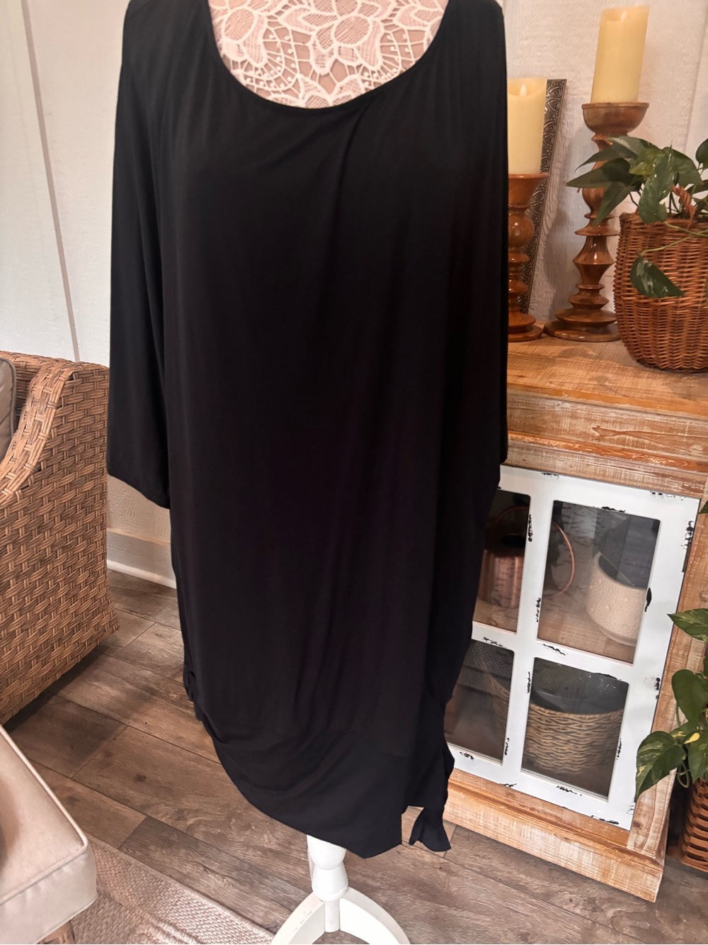 Michael Kors Scoop Neck Dress - Classic Black